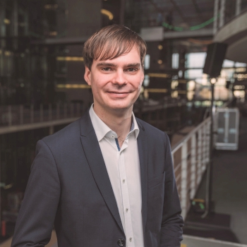 Andreas Mehltretter im Paul-Löbe-Haus | Bildnachweis: 
