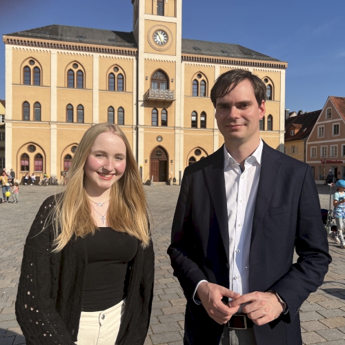 Andreas Mehltretter mit Eva Schechinger