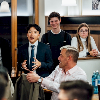 Hieu Cao beim Planspiel Zukunft der SPD-Bundestagsfraktion | Foto: Per Jacob Blut | Framerei