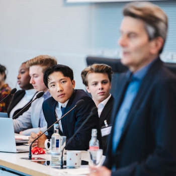 Hieu Cao beim Planspiel Zukunft der SPD-Bundestagsfraktion | Foto: Per Jacob Blut | Framerei