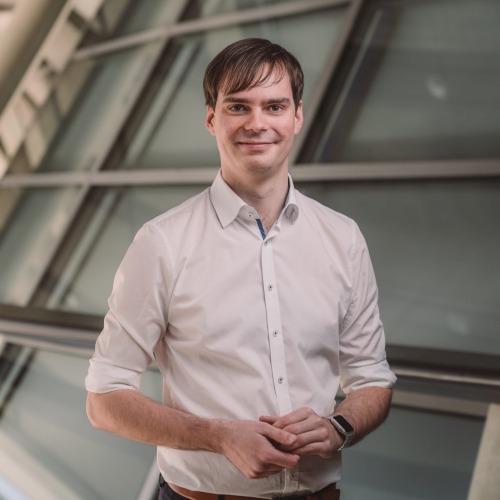 Andreas Mehltretter im Reichstagsgebäude, Deutscher Bundestag